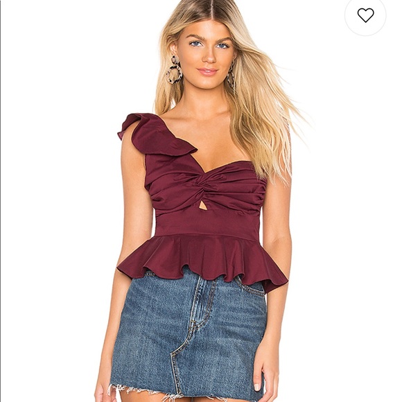 Revolve Tops - Revolve About Us Sofia peplum top